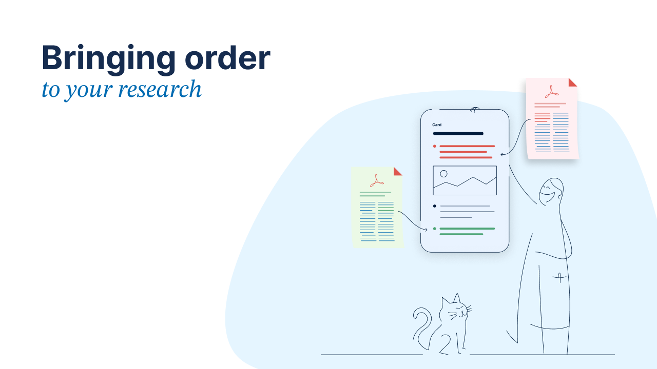 Bringing order to your research